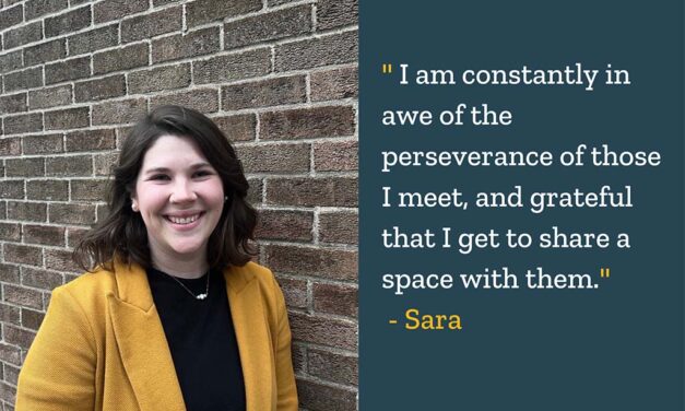 BBBSO Team Highlight: Sara, Mentoring Coordinator
